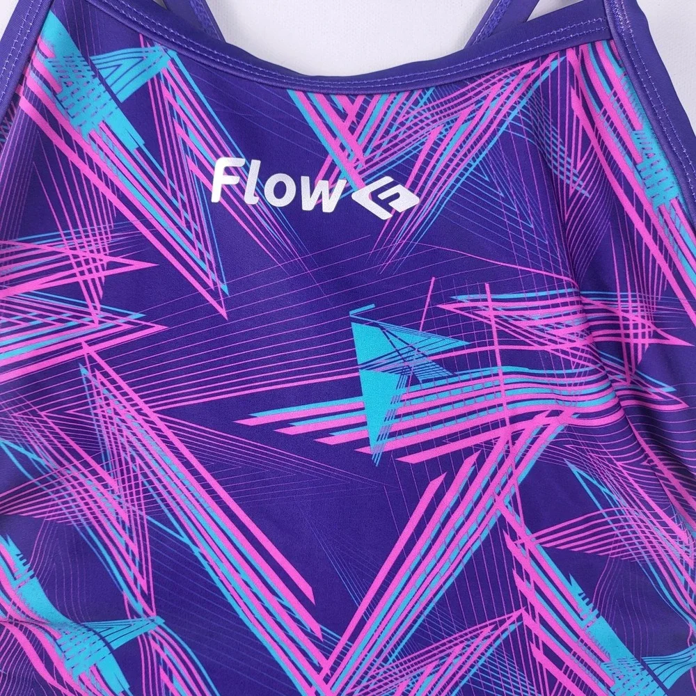 Flow Funky Suits Competitive Swimsuit Youth Size 20‎ New